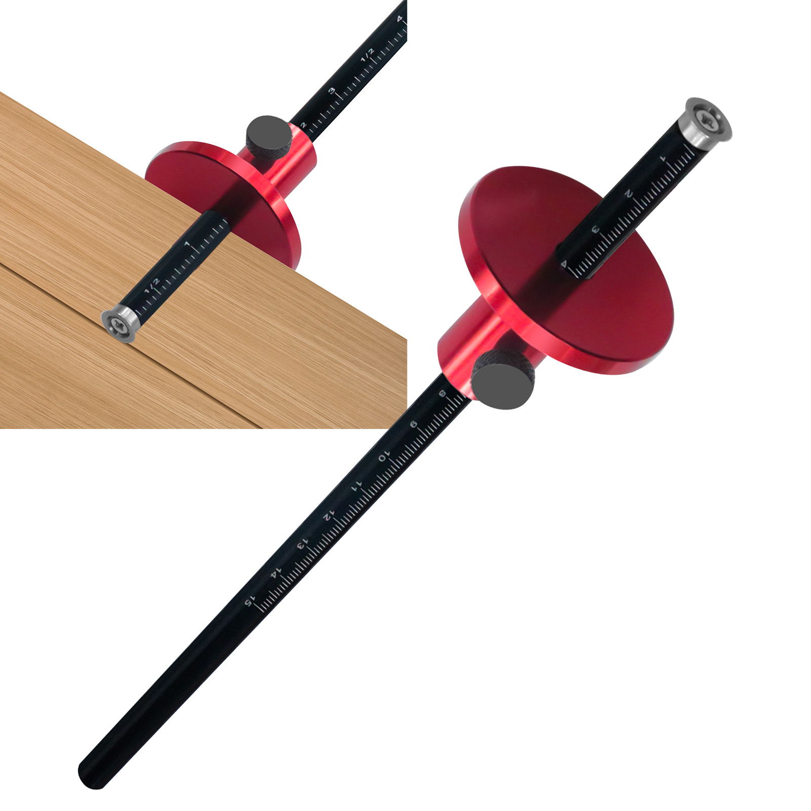 Woodworking Marking Gauge - Woodworking Scriber European Wheel Marking Gauge