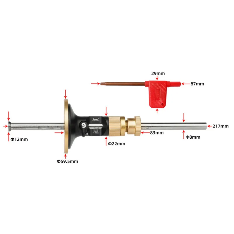 Aluminum Woodworking Wheel Mar - Woodworking Marking Gauge ulasan dan harga