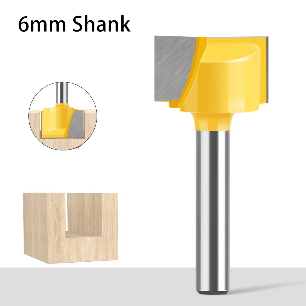 6mm Shank Bottom Cleaning Rout - Woodworking Rabbet ulasan dan harga