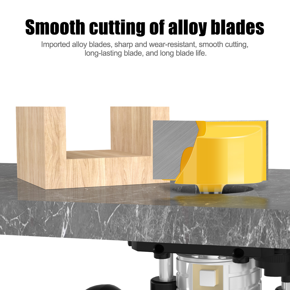 6mm Shank Bottom Cleaning Rout - Woodworking Rabbet ulasan dan harga