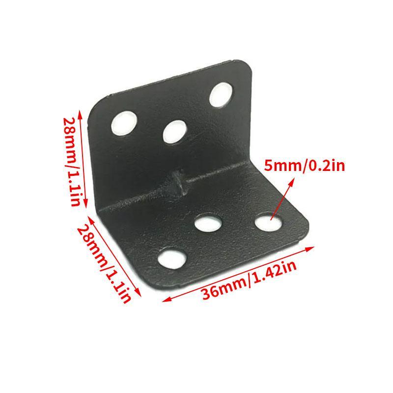 Corner Code, 6 Holes Angle Bra - Woodworking Joints ulasan dan harga