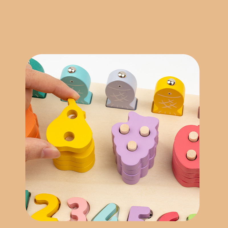Wooden Multifunctional Logarit - Woodworking For Kids ulasan dan harga