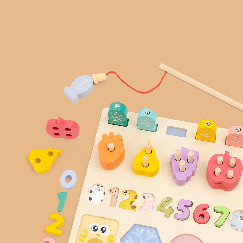Wooden Multifunctional Logarit - Woodworking For Kids ulasan dan harga