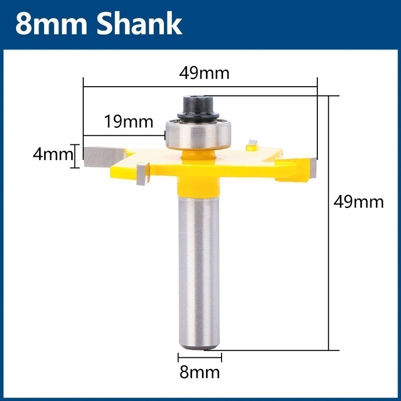 XCAN Router Bits T Type Slotti - Woodworking Rabbet ulasan dan harga