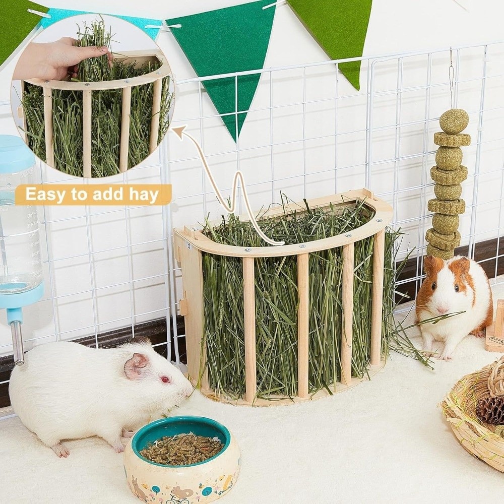 Practical Wooden Bunny Hay Fee - Woodworking Rabbet ulasan dan harga