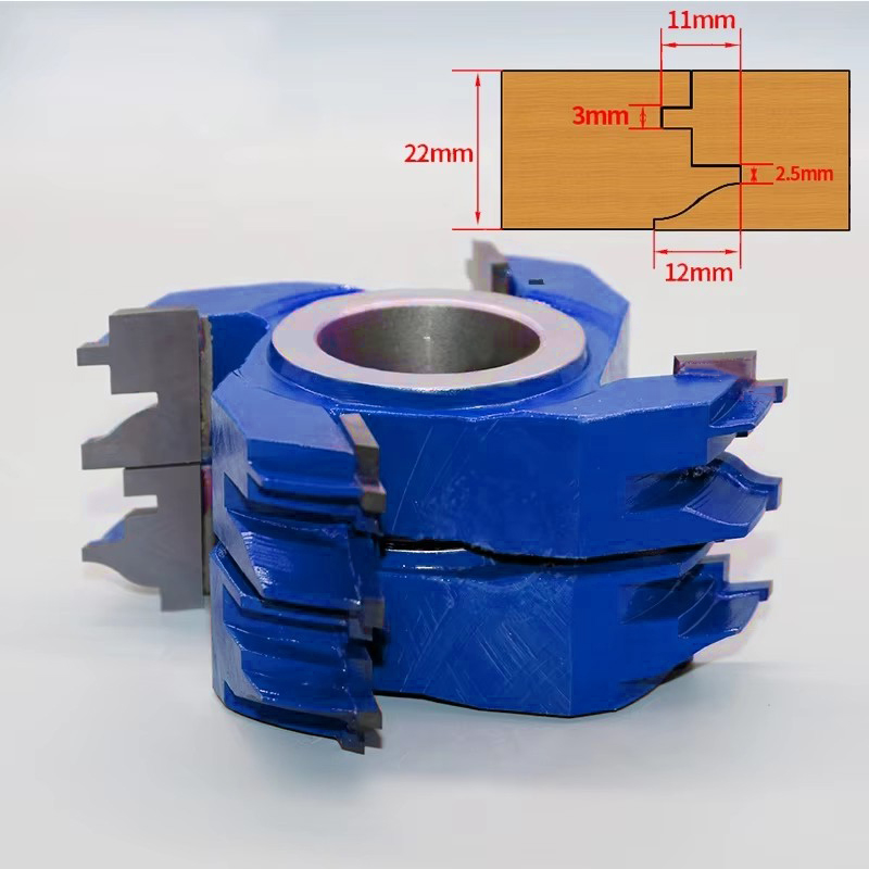 Solid Wood Profile Cutter Head - Woodworking Essentials ulasan dan harga