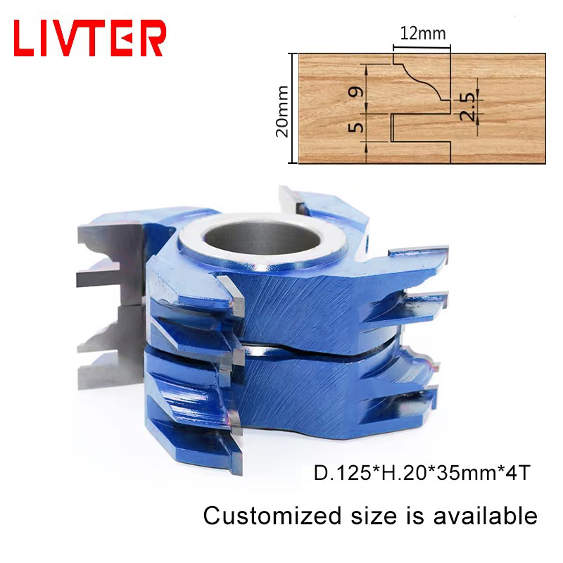 Solid Wood Profile Cutter Head - Woodworking Essentials ulasan dan harga