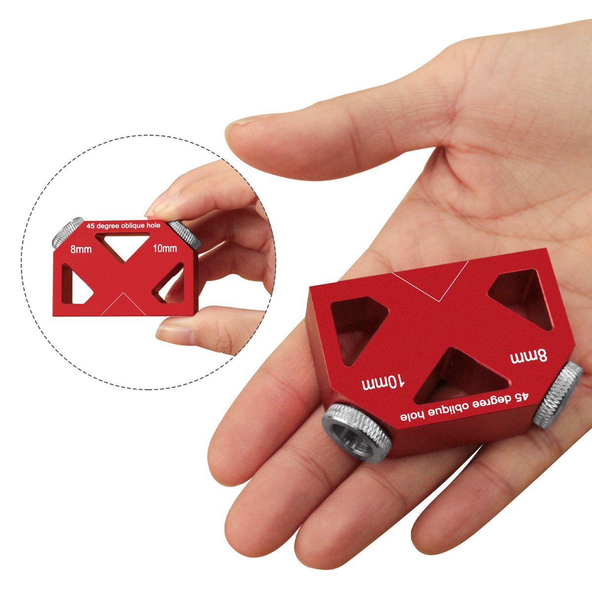 45° Angle Oblique Hole Drillin - Woodworking Hacks ulasan dan harga