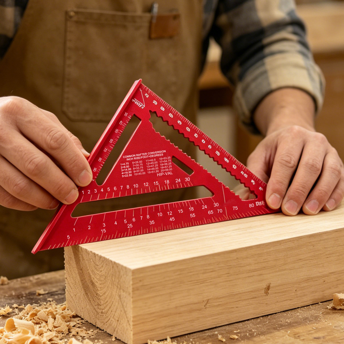 Aluminum Alloy Speed Square Hi - Woodworking Essentials ulasan dan harga