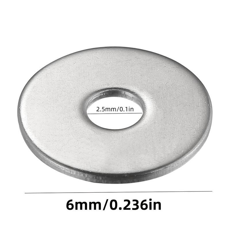 300pcs M2.5 x 6 x 0.5 Stainles - Xfactory Woodworking ulasan dan harga