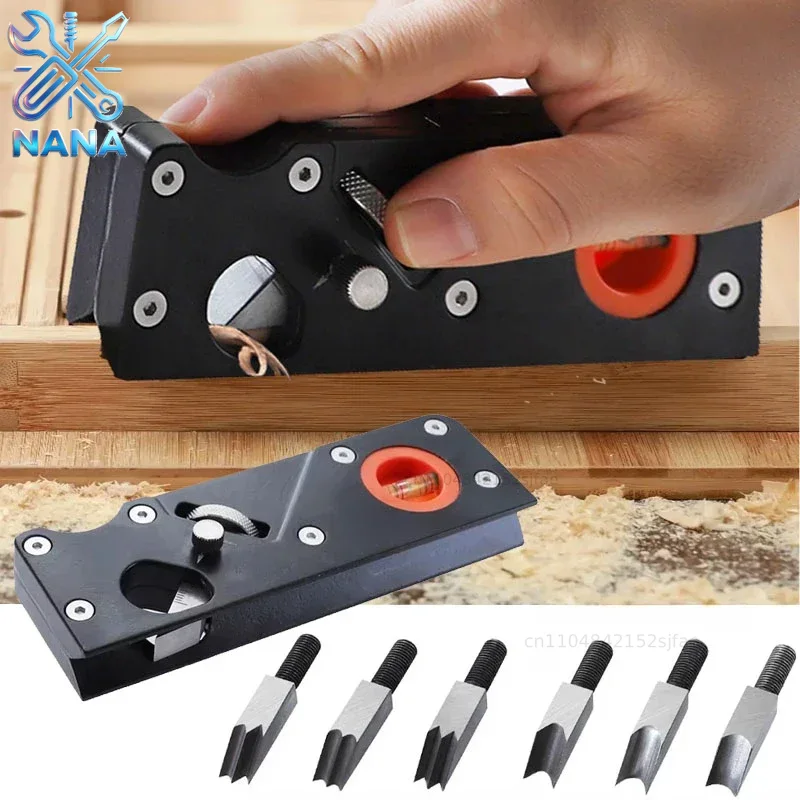 Chamfer Plane for Wood Woodwor - Woodworking Edge Corner Planer ulasan dan harga