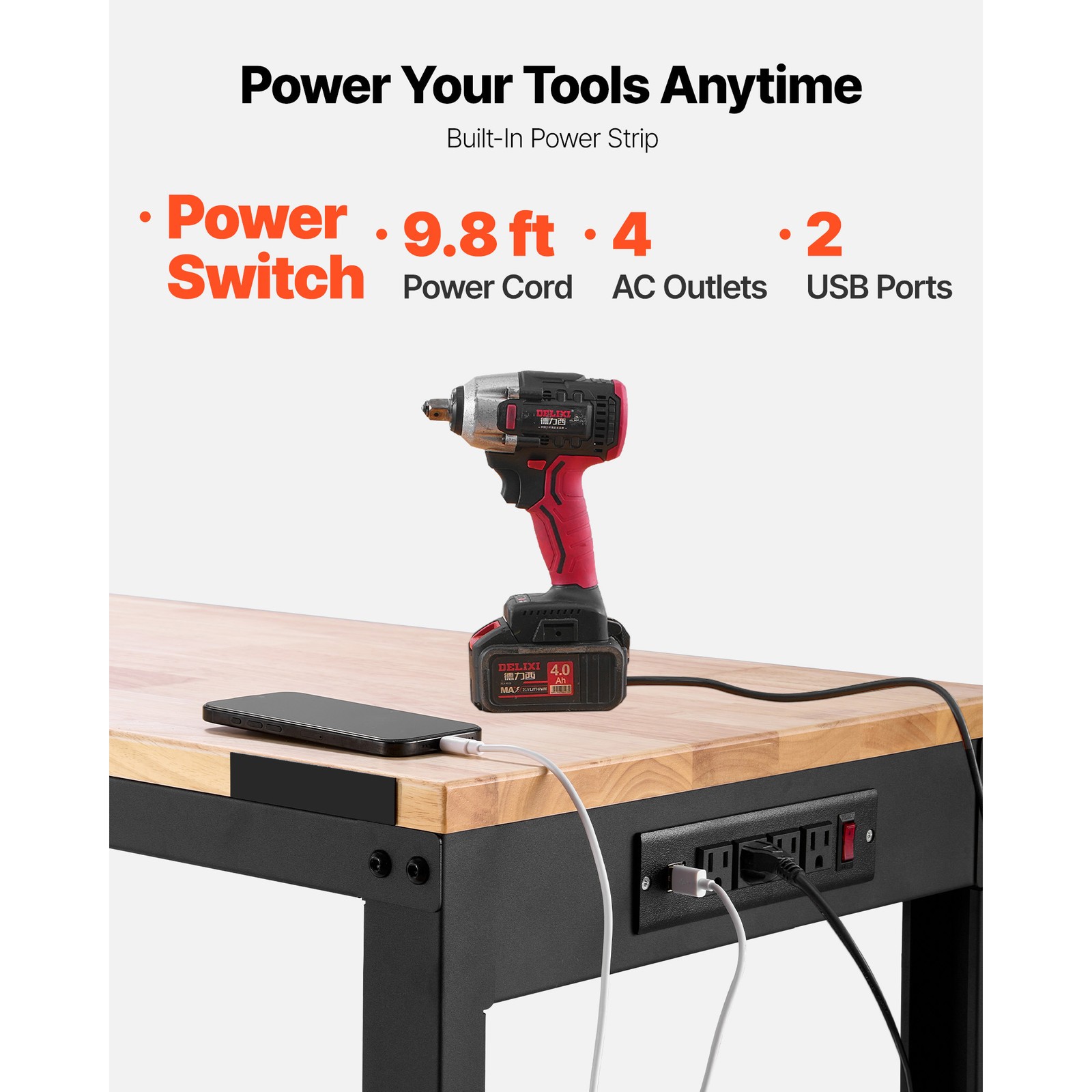 Adjustable Height Workbench 61 - Workbench Woodworking ulasan dan harga