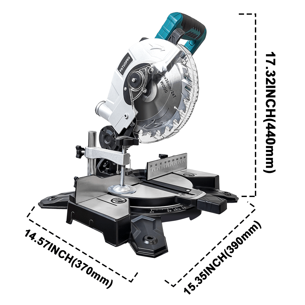 Brushless Miter Saw Cordless M - Woodworking Edge Corner Planer ulasan dan harga