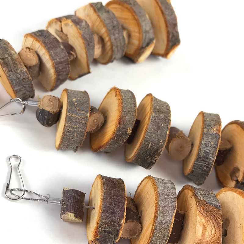 1 pc Random Style Pet Chew Toy - Woodworking Rabbet ulasan dan harga