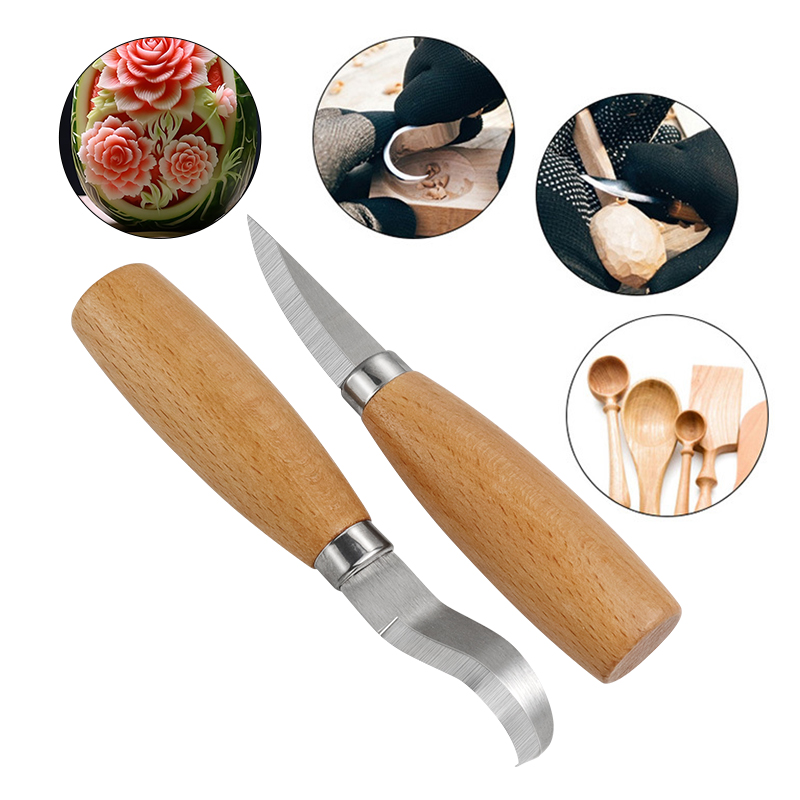 Stainless Iron Carving Knife B - Woodworking Essentials ulasan dan harga