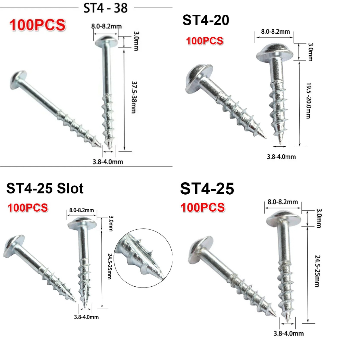 100Pcs Zinc‑Plated Phillips Po - Woodworking Hacks ulasan dan harga