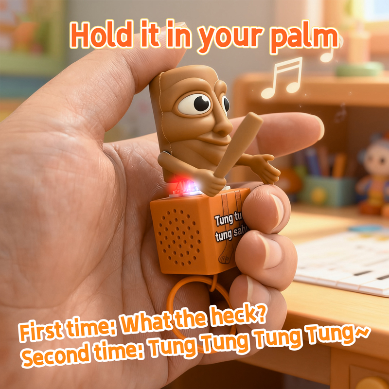 Tung tung tung Sahur Keychain  - Woodworking For Kids ulasan dan harga