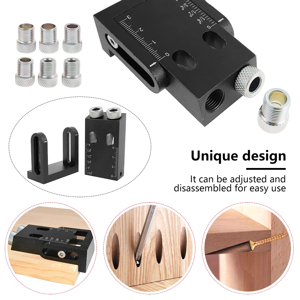 Pocket Hole Jig Kit 15-Degree  - Woodworking Hacks ulasan dan harga