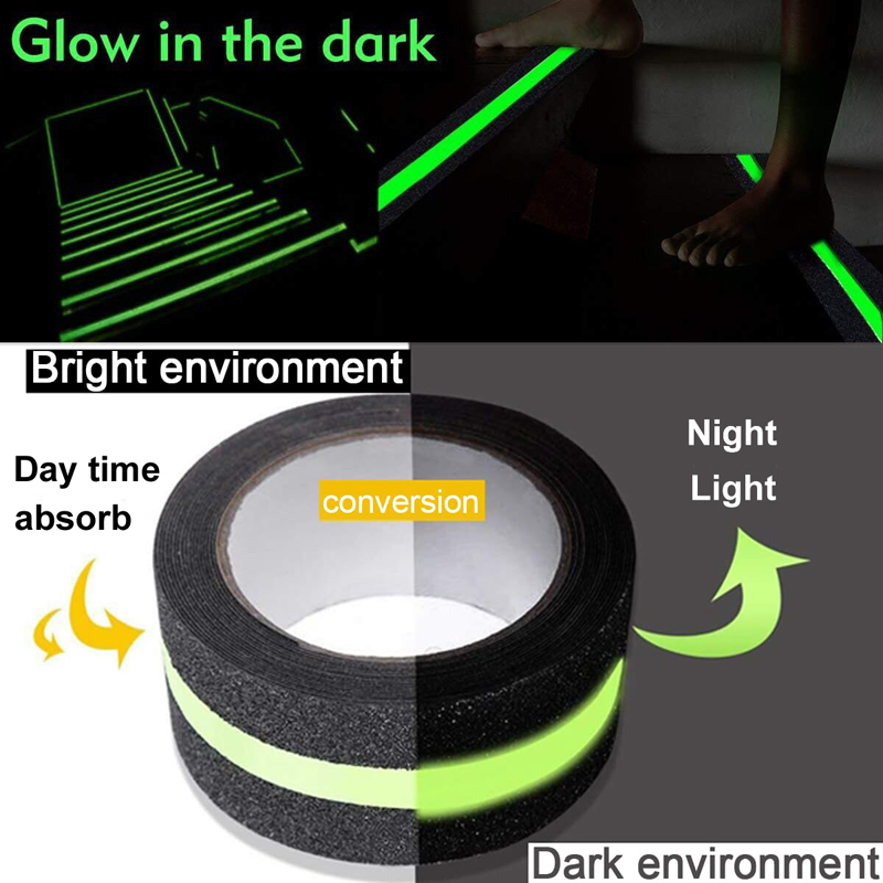 Black Luminous Safety Anti-Sli - Xfactory Woodworking ulasan dan harga