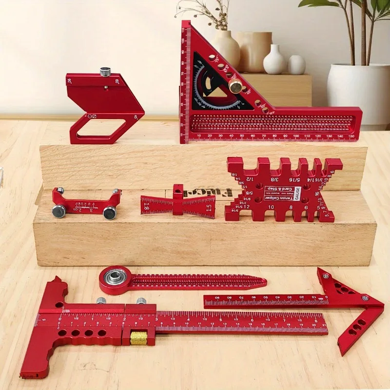 10‑Pcs Woodworking Layout Meas - Woodworking Free Plans ulasan dan harga
