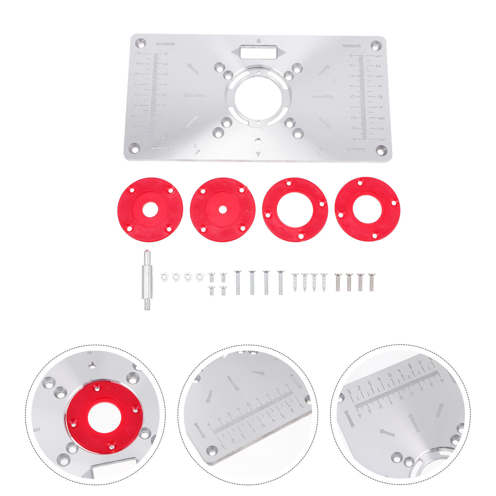1Set Router Table Insert Plate - Woodworking Table ulasan dan harga