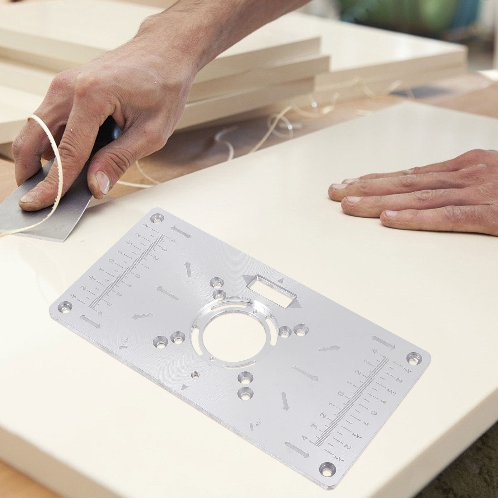 1Set Router Table Insert Plate - Woodworking Table ulasan dan harga