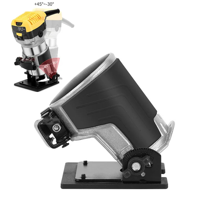 Compact Router Tilt Base 45 De - Woodworking Edge Corner Planer ulasan dan harga