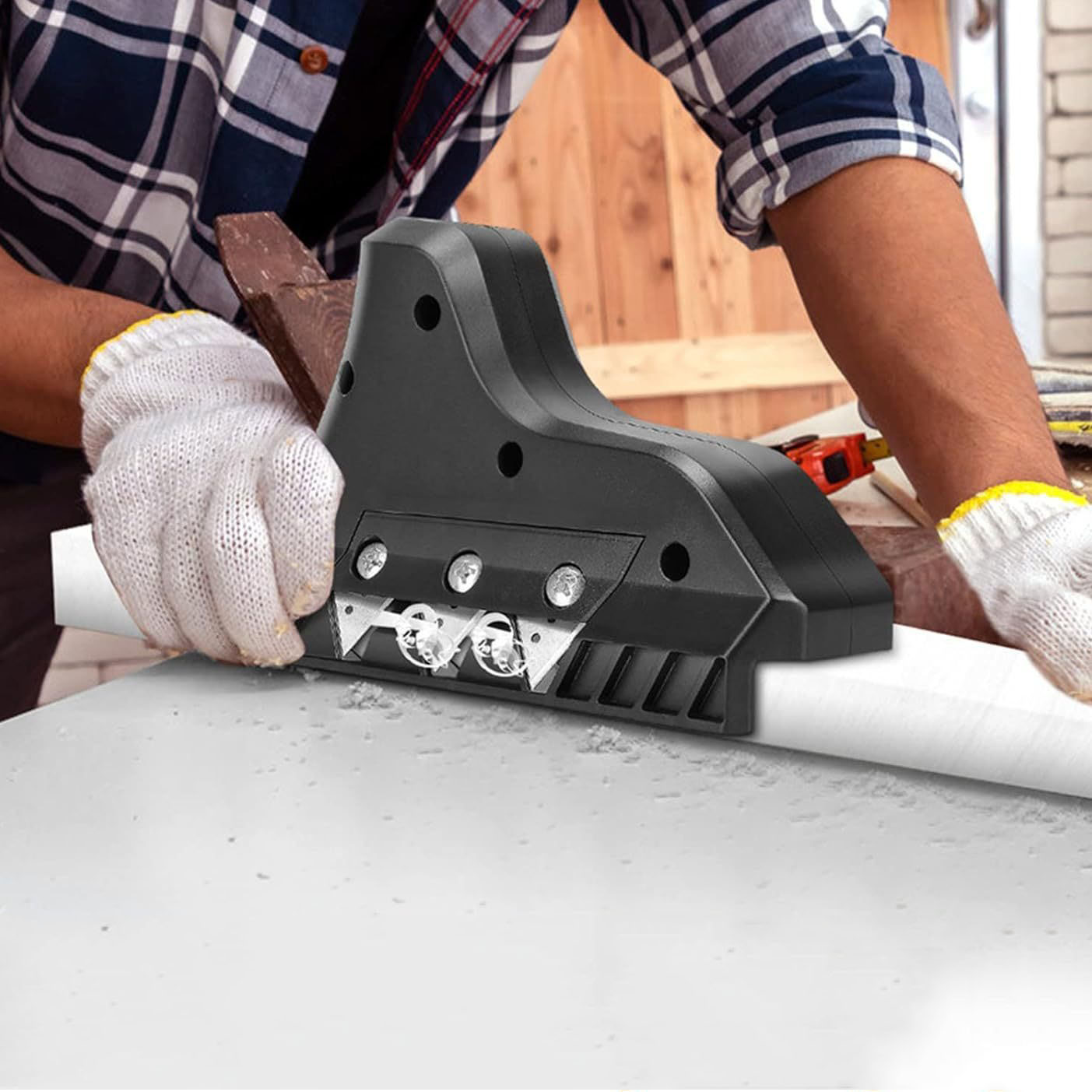 Plasterboard Quick Cutter Boar - Woodworking Edge Corner Planer ulasan dan harga
