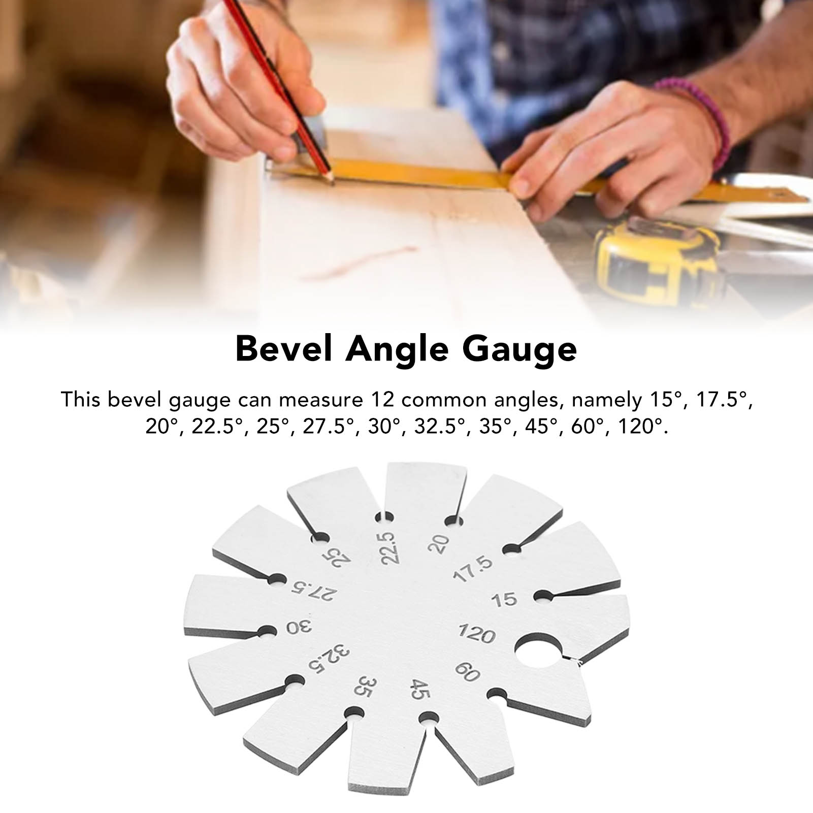 15-120 Degree Bevel Angle Prot - Woodworking Hacks ulasan dan harga