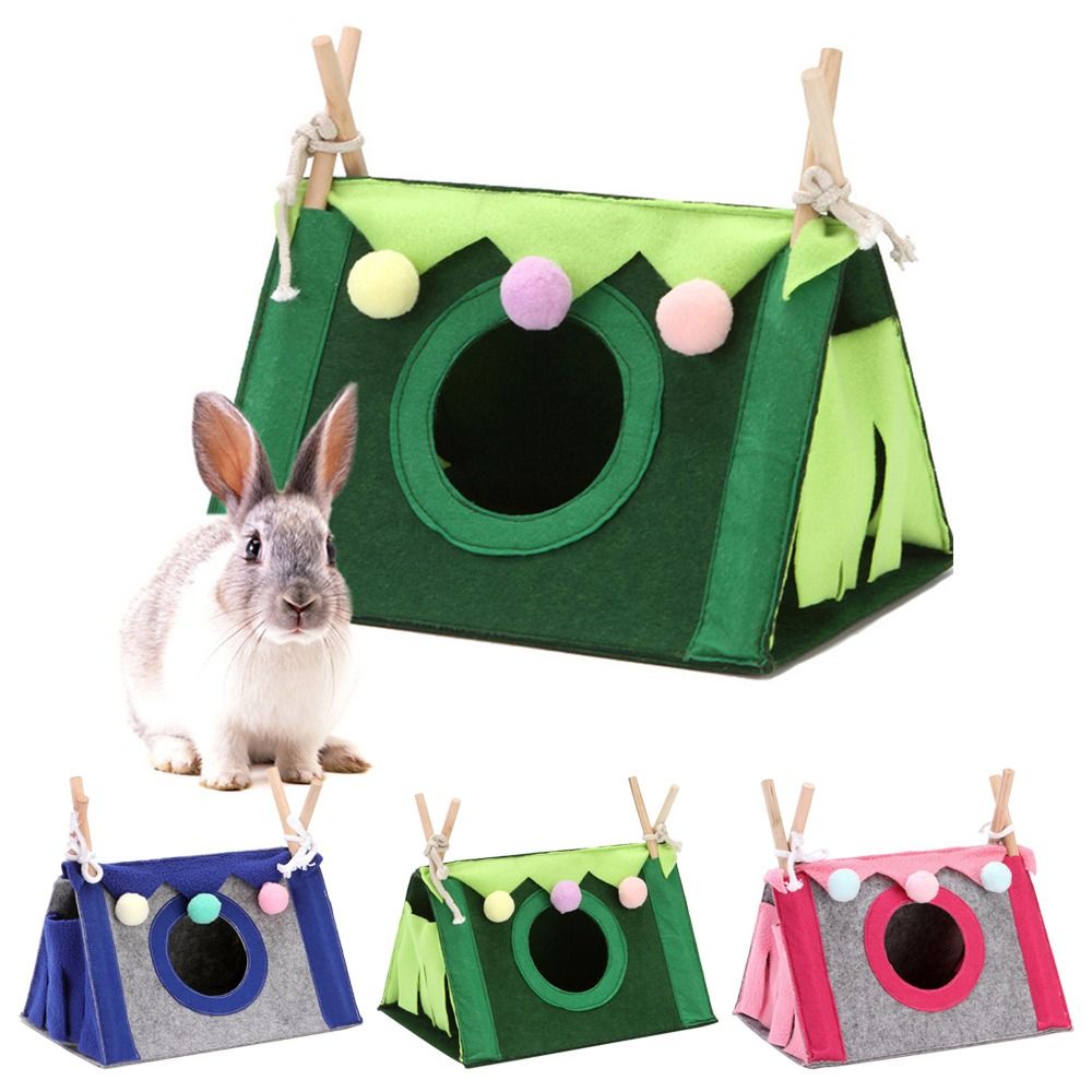 Felt Tent Hideout Cage Animal  - Woodworking Rabbet ulasan dan harga