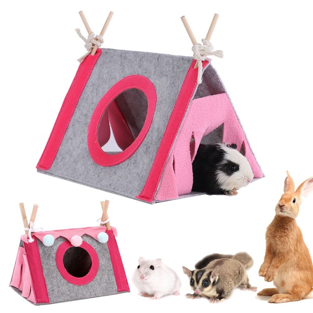 Felt Tent Hideout Cage Animal  - Woodworking Rabbet ulasan dan harga